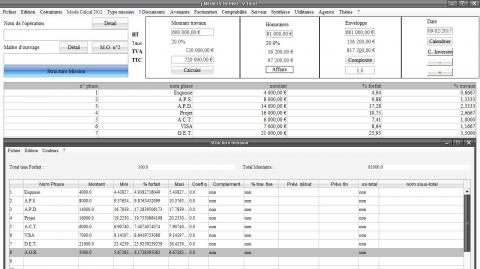 nouvelle version de la gestion des temps passés Séquora V13.04