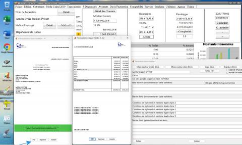 amélioration du modèle 4 de devis du logiciel de proposition d'honoraires de maîtrise d'oeuvre Médicis Mac et PC v25.10