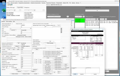 Amélioration du modèle 3 du certificat de paiement dans le logiciel de suivi de chantier Gescant (Mac et PC) version 21.07