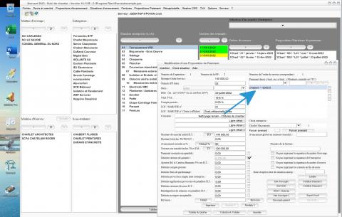 amelioration des paiements directs aux sous traitants du logiciel suivi de chantier gescant mac et pc v19.13