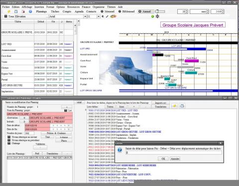 mise à jour du logiciel de planning mac et pc Faberplan v14.10