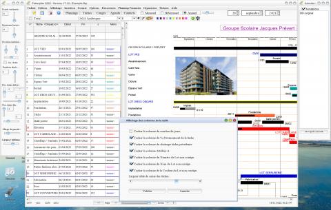 Astuce - comment réaliser des lots non contigus dans le logiciel de planning de chantier et d'architecture Faberplan Mac et PC