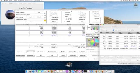 certification Apple pour Mac OS X Catalina du logiciel de gestion-facturation des honoraires de Maîtrise d'Oeuvre Médicis Mac et PC 22.19 