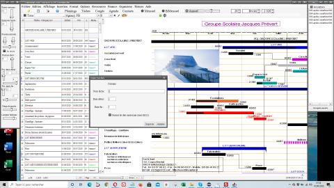 amélioration de l'import des tâches des planning pro Faberplan mac et pc 15.14