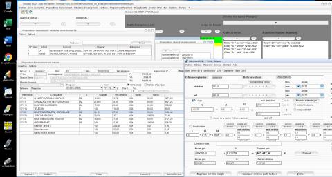 Insertion des Révisions dans les propositions d'avancement du logiciel de suivi de chantier Gescant Mac et PC v18.04