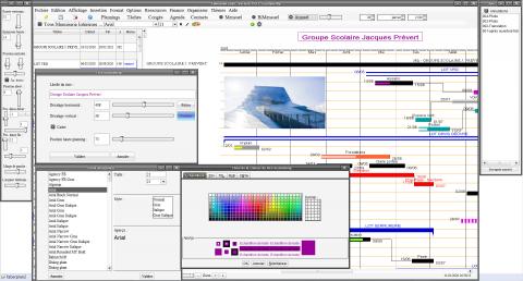 insertion du titre d'un planning pro faberplan mac et pc