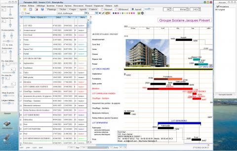 mise à jour 2022 du logiciel de Planning Faberplan Mac et PC v17.01