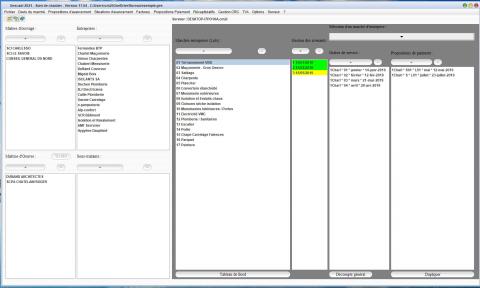 logiciel de suivi de chantier et de facturation Gescant Mac et PC 17.04