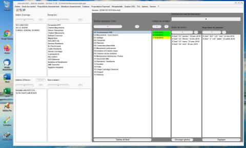 Logiciel de Suivi et de Gestion de Chantier et Facturation Gescant pour Mac et PC 17.06