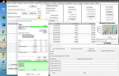 amélioration du modèle 1 de devis du logiciel de proposition d'honoraires de maîtrise d'oeuvre Médicis Mac et PC v24.10