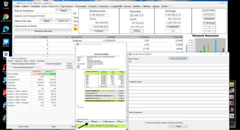 Amélioration du modèle 10 de facture du logiciel de facturation des honoraires de Maîtrise d'Oeuvre Médicis 23.06