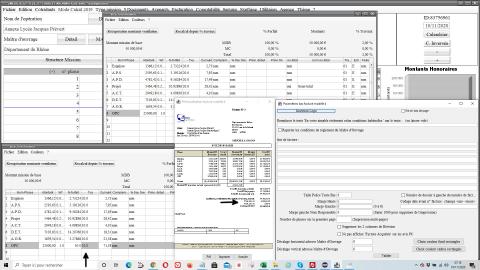 Gestion multi tva sur le modèle 4 de facture phases seules dans la facturation des honoraires de Maîtrise d'Oeuvre Médicis 22.37