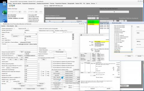 nouveau choix police modèle 1 certificat paiement logiciel de suivi de chantier gescant 2025 mac et pc v2101