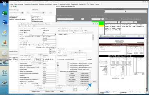 nouveau décompte général définitif modèle 3 DGD du logiciel de suivi de chantier Gescant Mac et PC v20.03