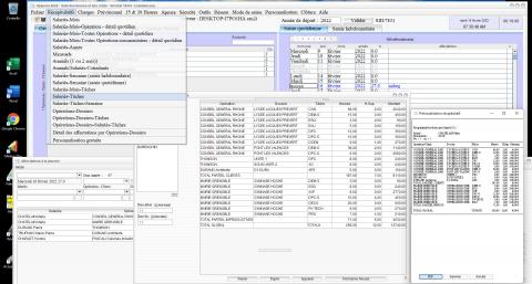 Amélioration du récapitulatif salarié cotraitant tâches dans le logiciel de pointage des heures Séquora 18.04