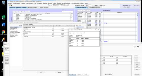 Amélioration du récapitulatif salarié mois toute opération commentaires dans le logiciel de pointage des heures Séquora 18.04