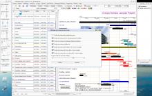 Gestion des colonnes dans la table de saisie du logiciel de planning de chantier Faberplan Mac et PC v17.08