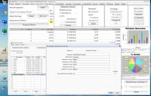 Gestion des factures de travaux du logiciel de proposition d'honoraires de maîtrise d'oeuvre Médicis Mac & PC v23.33