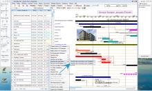 nouveau menu d'insertion du titre dans la colonne des abréviations du logiciel de planning de chantier et d'architecture Faberplan Mac et PC v18.04